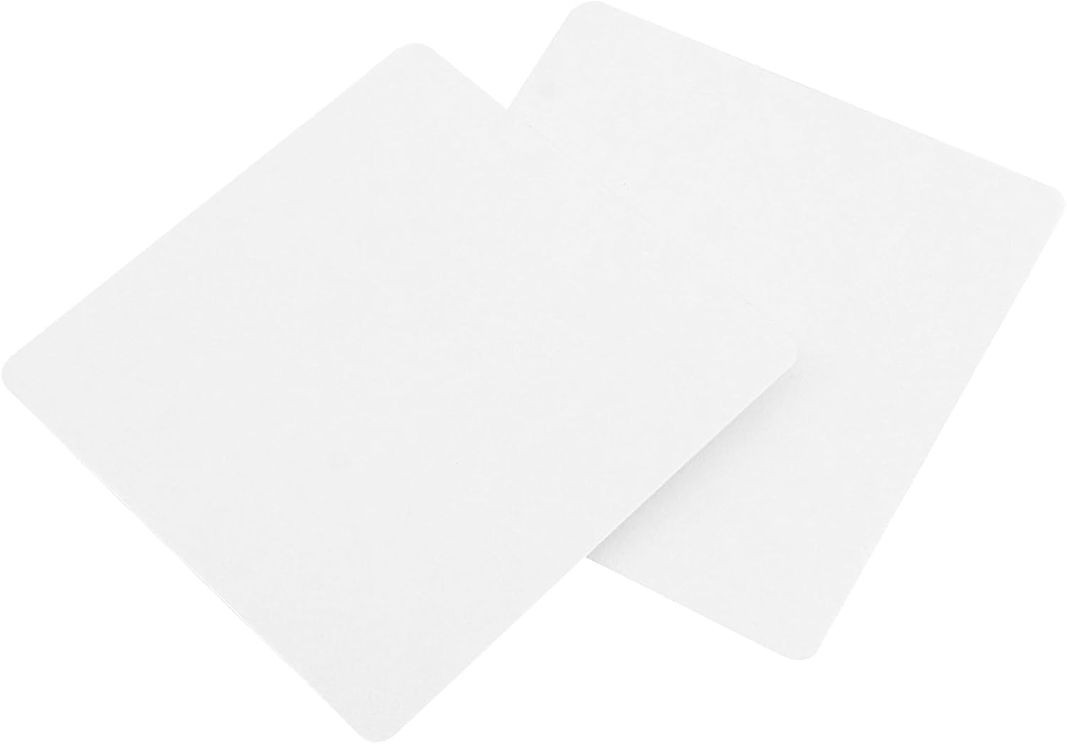 Paper Coasters, 500 PCS 4 Inch Square Cardboard Coasters, Paper Bar Coaster Bulk for Arts, Wedding, White